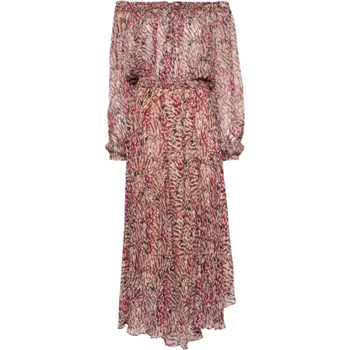 Womens Clothing Dress Fuchsia Ss24 , female, Sizes: L - Isabel Marant Étoile - Modalova