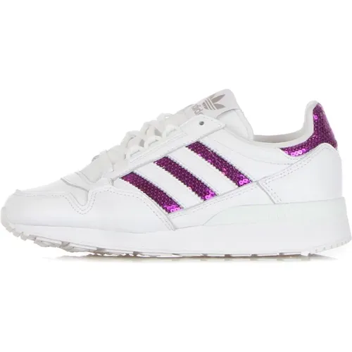 Pailletten Low Sneaker ZX 500 , Damen, Größe: 40 2/3 EU - Adidas - Modalova