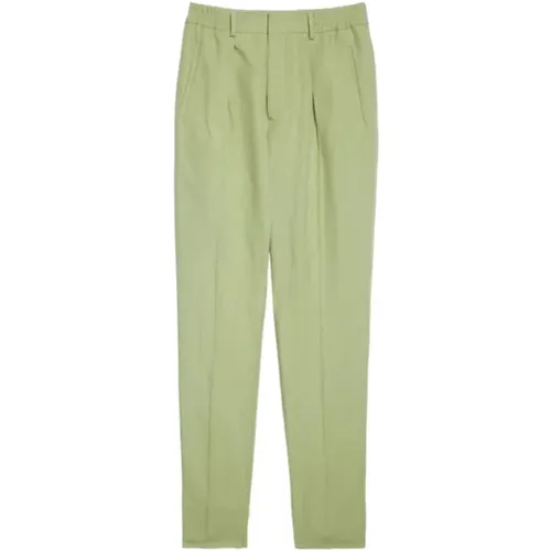 Sage Twill Suit Trousers , male, Sizes: XL - Fendi - Modalova