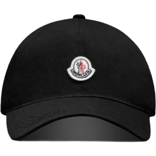 Baseball Cap with Logo Patch , female, Sizes: ONE SIZE - Moncler - Modalova