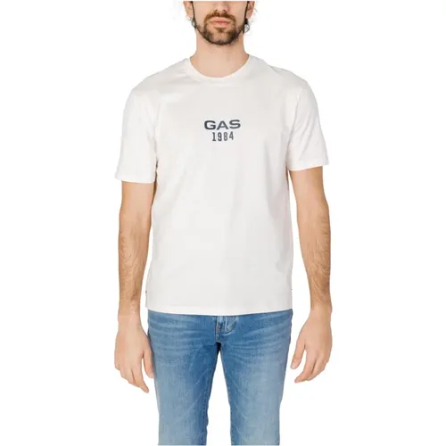 T-Shirts , Herren, Größe: M - GAS - Modalova