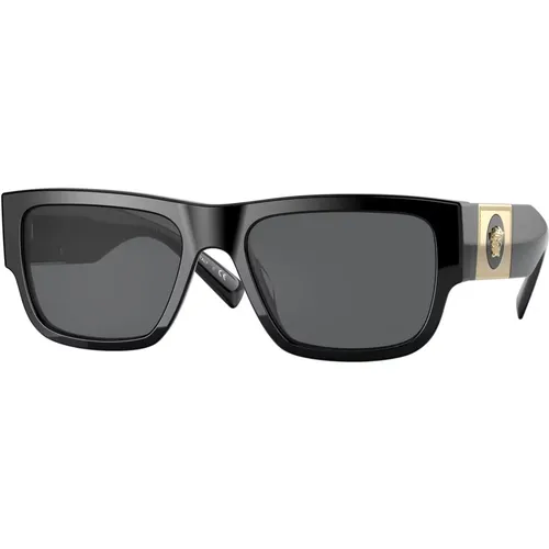 Sunglasses Medusa Stud VE 4406 , male, Sizes: 56 MM - Versace - Modalova