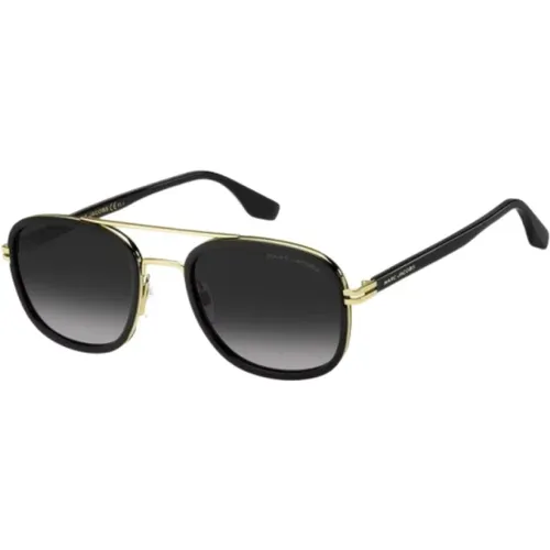 Schwarze Metallsonnenbrille für Männer - Marc Jacobs - Modalova