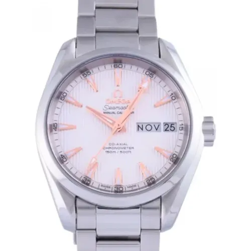 Pre-owned Metal watches , female, Sizes: ONE SIZE - Omega Vintage - Modalova