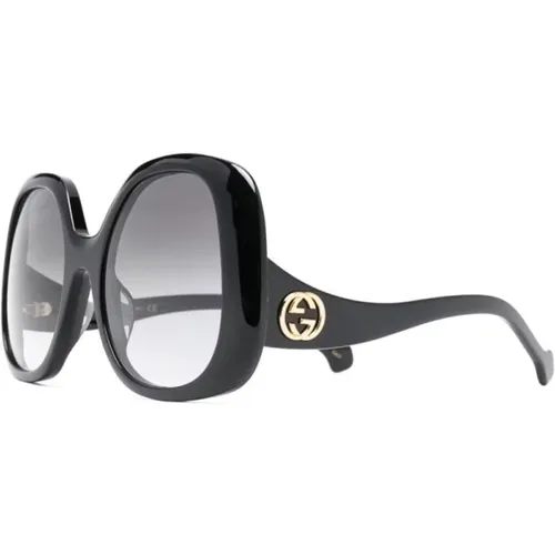 Sunglasses Stylish Everyday Use , female, Sizes: 55 MM - Gucci - Modalova