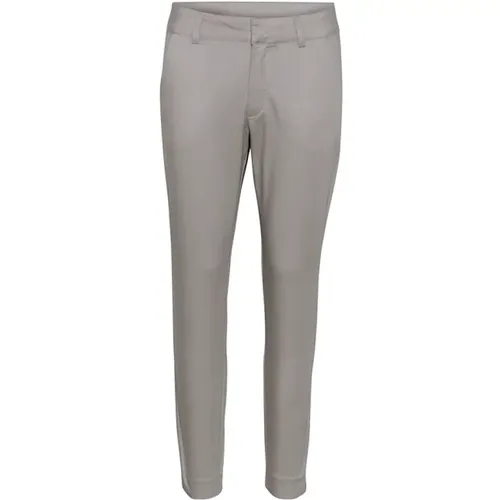 Grey Chino Pant with Ankle Length , female, Sizes: 2XS, 2XL - Kaffe - Modalova