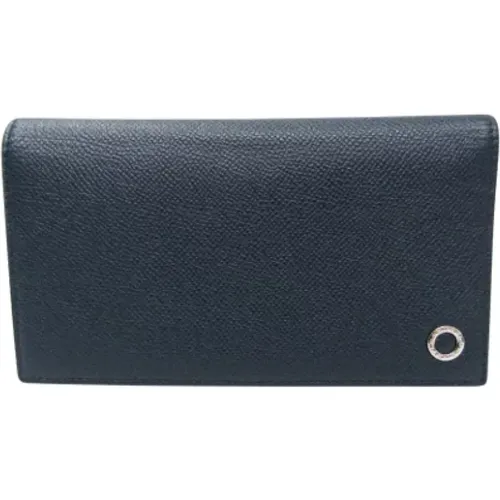 Pre-owned Leather wallets , female, Sizes: ONE SIZE - Bvlgari Vintage - Modalova