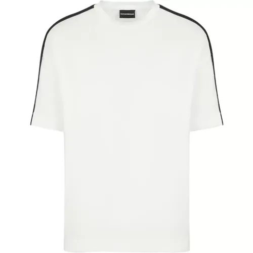 Kurzarm T-Shirt , Herren, Größe: L - Emporio Armani - Modalova
