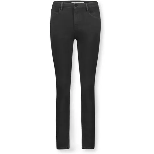 Schwarze High Waist Skinny Jeans , Damen, Größe: W30 - Homage - Modalova