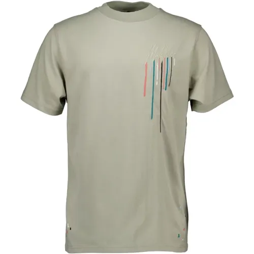 Painter T-Shirts for Men , male, Sizes: XL, M, S - Malelions - Modalova