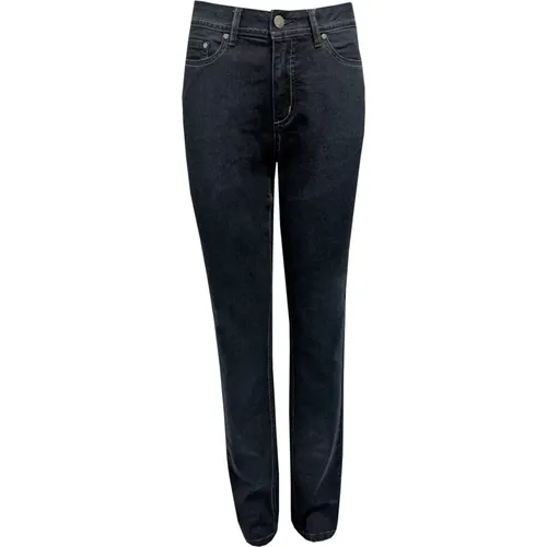 Dunkelblaue Skinny Jeans , Damen, Größe: 5XL - C.Ro - Modalova