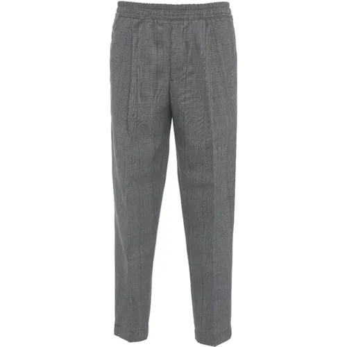 Luxurious Grey Chino Pants Aw24 , male, Sizes: S, M, L - Briglia - Modalova