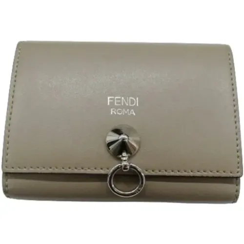 Pre-owned Leather wallets , female, Sizes: ONE SIZE - Fendi Vintage - Modalova