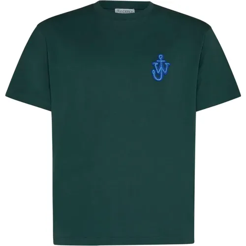 Anchor Patch T-shirt , male, Sizes: XL, S - JW Anderson - Modalova