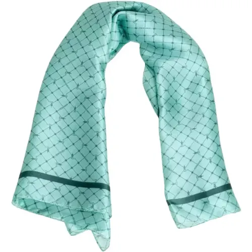 S-style All-over Print Silk Scarf , female, Sizes: ONE SIZE - Trussardi - Modalova