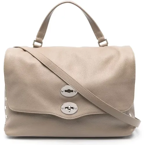 Postina Bag in Calf Leather , female, Sizes: ONE SIZE - Zanellato - Modalova