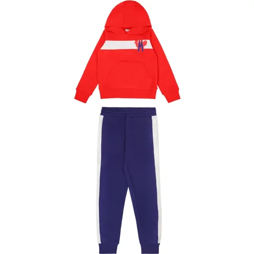 Kinder Zweiteiliger Trainingsanzug - Rot - Moncler - Modalova