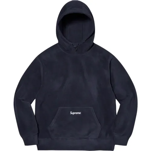 Limitierte Auflage Kapuzenpullover Navy - Supreme - Modalova