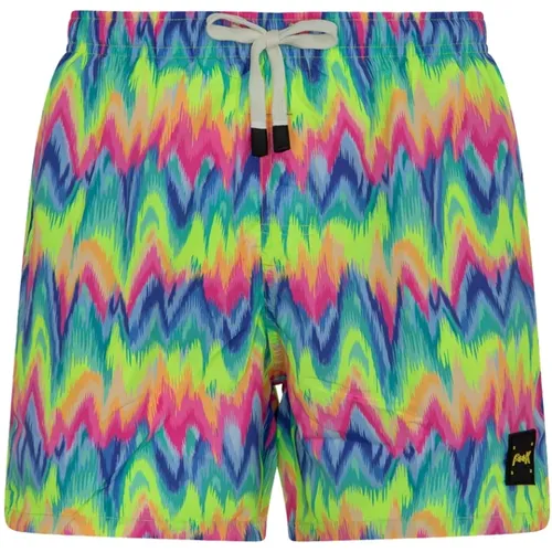 Short A Fantasia Mood Ethnic , Herren, Größe: XL - F**k - Modalova