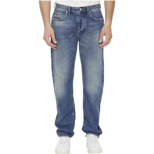 Blaue Aw23 Ausgebleichte Jeans , Herren, Größe: W32 - Burberry - Modalova