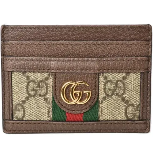 Pre-owned Leder portemonnaies - Gucci Vintage - Modalova