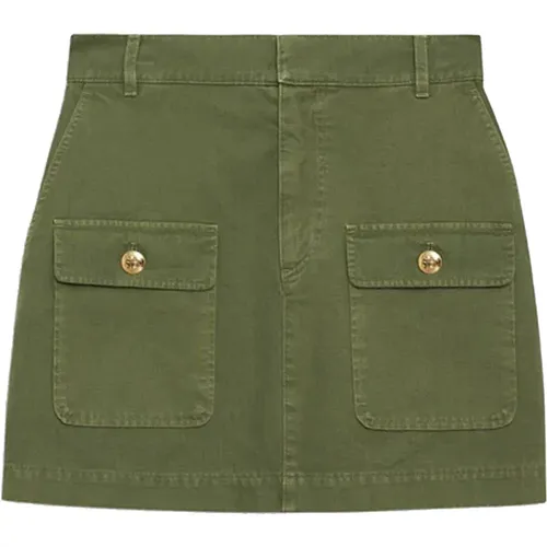 Utility-inspired Army Skirt , female, Sizes: L, M, S - Anine Bing - Modalova