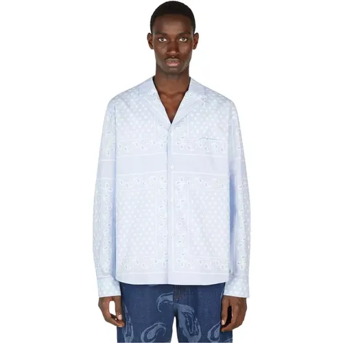 Luis Paisley Shirt , male, Sizes: L - Jacquemus - Modalova