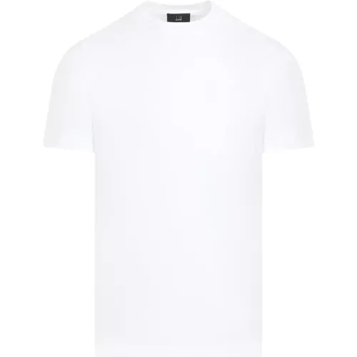 Cotton T-shirt Ss24 , male, Sizes: S - Dunhill - Modalova