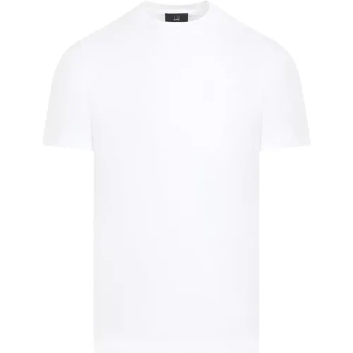 Cotton T-shirt Ss24 , male, Sizes: XL, S, M - Dunhill - Modalova