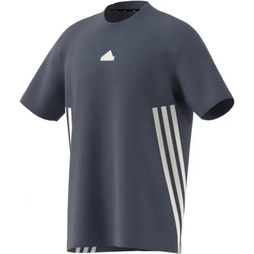 Future Icons T-shirt Blau Evion , Herren, Größe: M - Adidas - Modalova