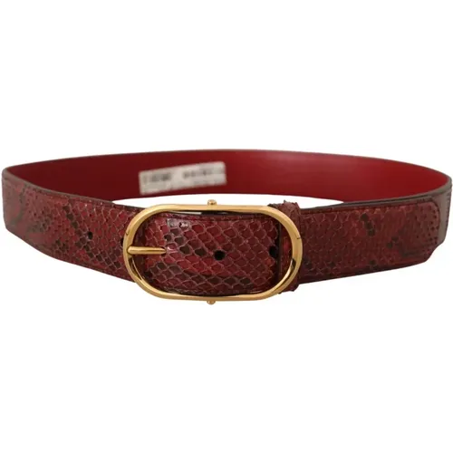 Belts , Herren, Größe: 75 CM - Dolce & Gabbana - Modalova