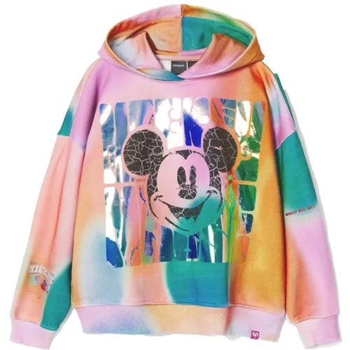 Verspieltes Sweatshirt mit Einzigartigen Details - Desigual - Modalova