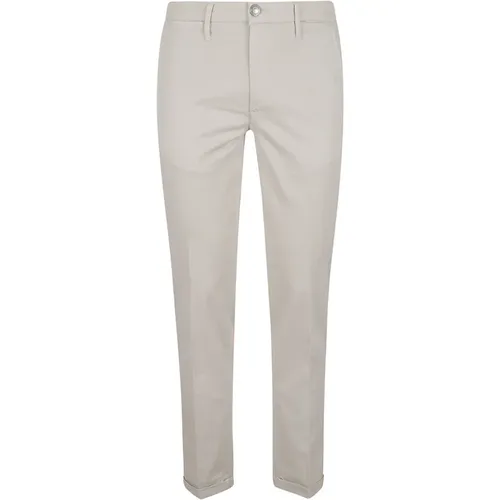 Mens Clothing Trousers White Ss24 , male, Sizes: W38, W36, W33, W35, W32, W34 - Re-Hash - Modalova