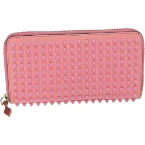 Pre-owned Leather wallets , female, Sizes: ONE SIZE - Christian Louboutin Pre-owned - Modalova