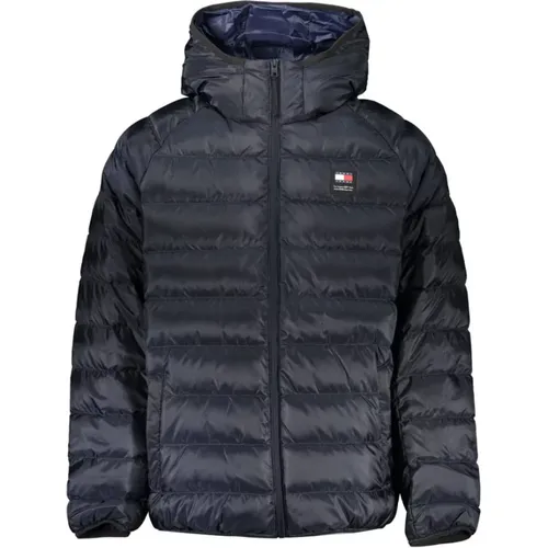 Schicke Kapuzenjacke aus recyceltem Polyester , Herren, Größe: 2XL - Tommy Hilfiger - Modalova