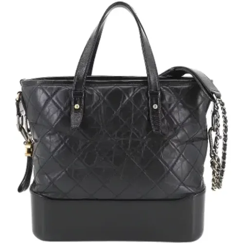 Pre-owned Leather Chanel Gabrielle Shoulder Bag , female, Sizes: ONE SIZE - Chanel Vintage - Modalova