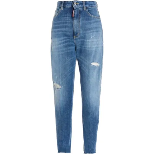 Casual Loose Fit Denim Jeans , female, Sizes: XS - Dsquared2 - Modalova