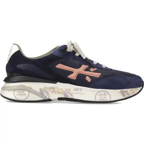 Suede and Mesh Sneaker , male, Sizes: 10 UK, 9 UK, 6 UK, 7 UK, 8 UK - Premiata - Modalova