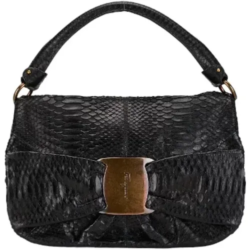 Pre-owned Leather handbags , female, Sizes: ONE SIZE - Salvatore Ferragamo Pre-owned - Modalova