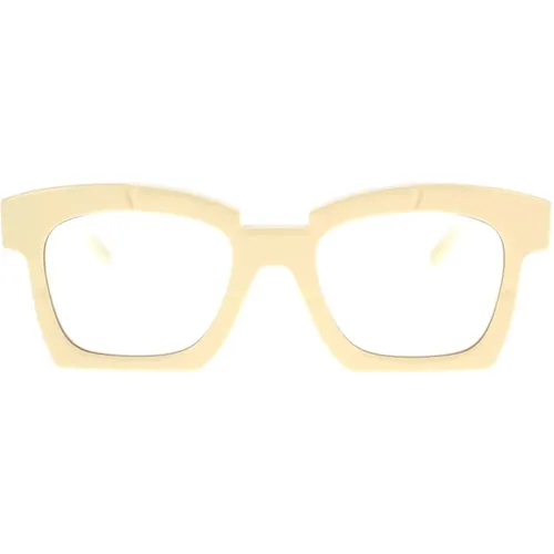Unique Mask Design Eyeglasses , unisex, Sizes: 51 MM - Kuboraum - Modalova