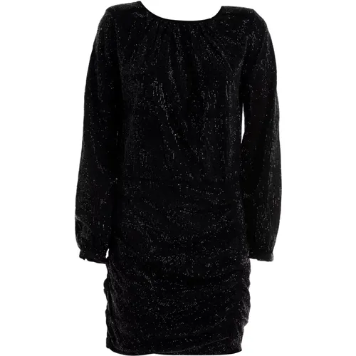 Kurzes Kleid mit Glitzerdetails , Damen, Größe: S - Diesel - Modalova