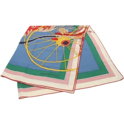 Pre-owned Silk scarves , female, Sizes: ONE SIZE - Hermès Vintage - Modalova