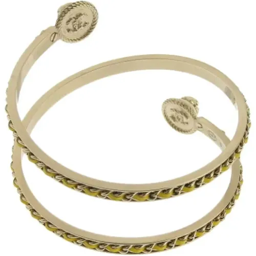 Gebrauchtes Gold Metall Chanel Armband - Chanel Vintage - Modalova