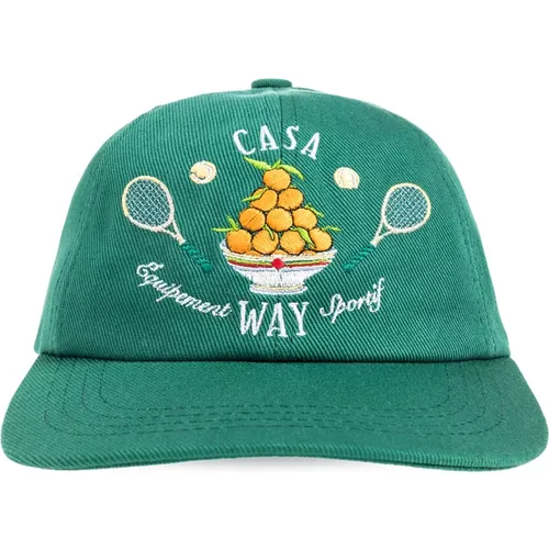 Baseballkappe mit Logo Casablanca - Casablanca - Modalova
