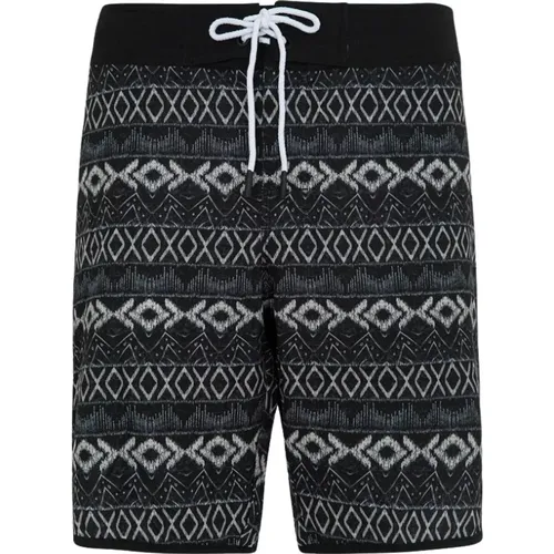 Short Lungo A Fantasia Mood Surf , Herren, Größe: M - F**k - Modalova