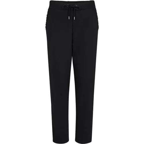 Bequeme schwarze Hose mit elastischem Bund - Soyaconcept - Modalova