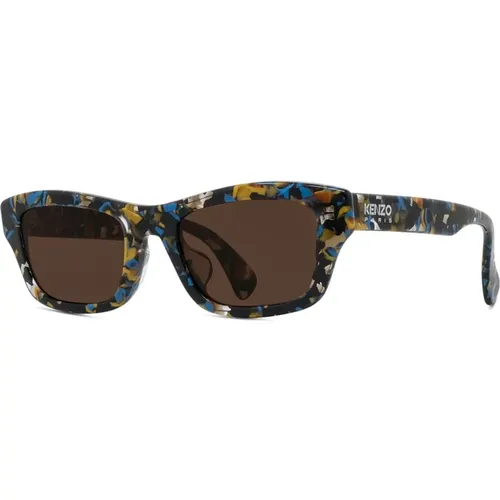 Havana/Other Sunglasses , unisex, Sizes: 52 MM - Kenzo - Modalova