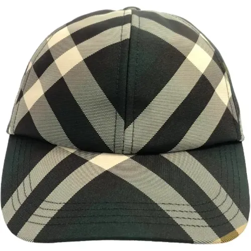 Pre-owned Nylon hats , female, Sizes: ONE SIZE - Burberry Vintage - Modalova