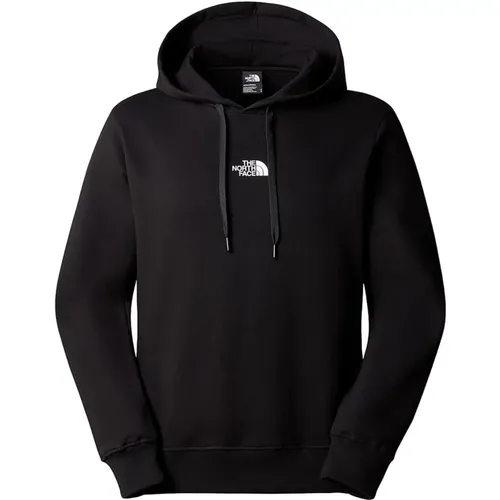 Zumu Kapuzenpullover - Schwarzer Baumwollpullover , Herren, Größe: L - The North Face - Modalova