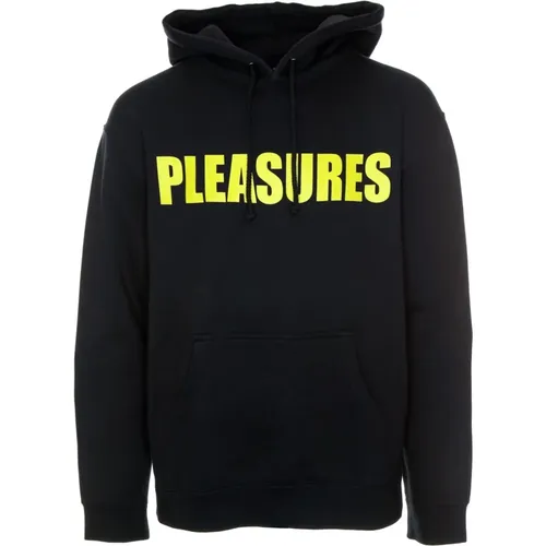 Sicherheits-Hoodie mit Logo-Print , Herren, Größe: 2XL - Pleasures - Modalova